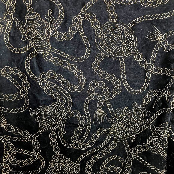 Scott McClintock sparkly black velour jacket - size 14 - Picture 6 of 8